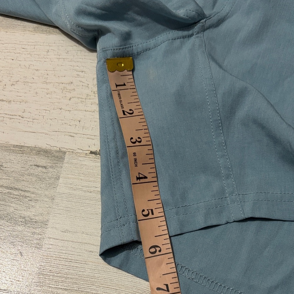 BURLEBO Light Blue Men's Shorts - Picture 10 of 11